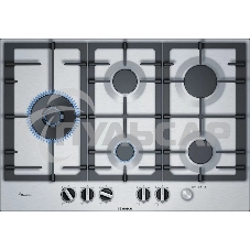 Газовая варочная панель Bosch PCS7A5M90 нержавеющая сталь