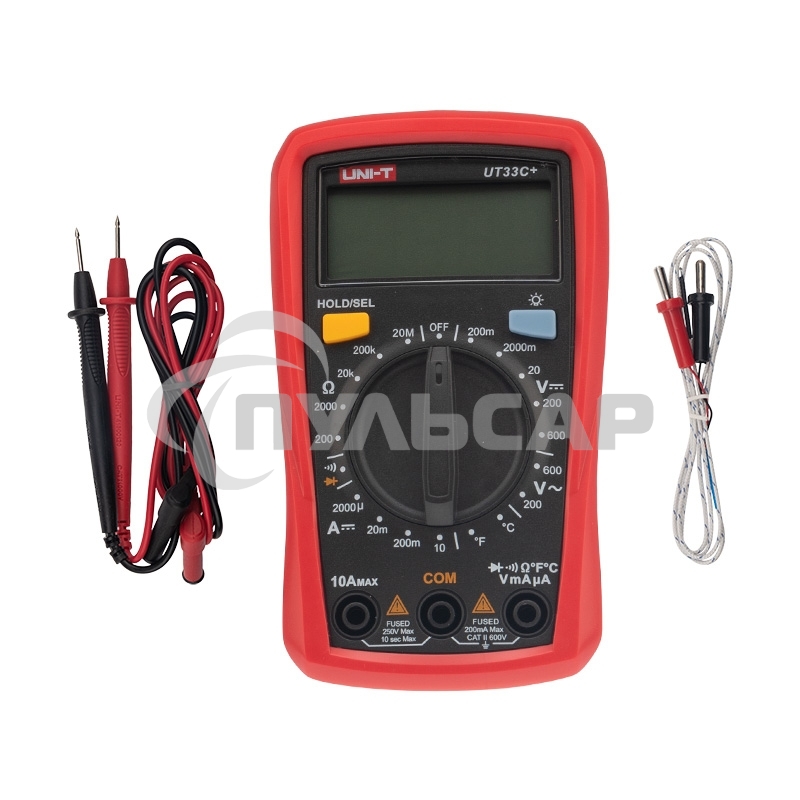 Портативный мультиметр UNI-T UT33C+
