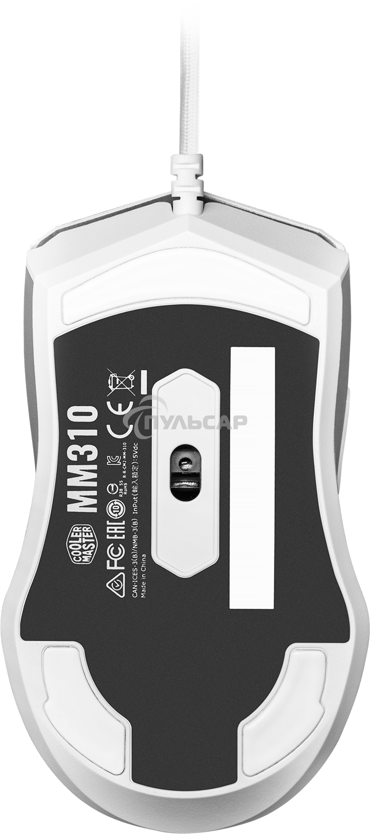 Мышь проводная Cooler Master Mouse MM310/Wired/White Matte