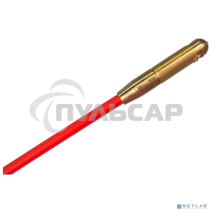 Протяжка кабельная Rexant (мини УЗК в бухте), стеклопруток, d=3,5 мм 50 м, красная