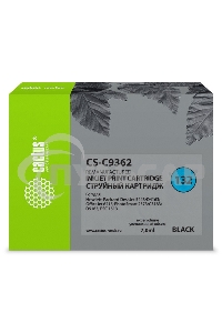 Картридж струйный Cactus CS-C9362 №132 черный (7 ml) для HP DJ 5443/D4163/DJ 6215/PS 2573/C3183/D5163/PSC 1513