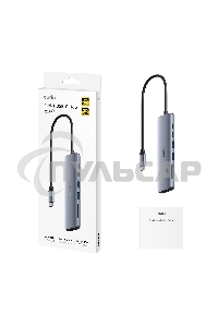 Адаптер CUDY 7-IN-1 USB C Hub with 4K HDMI