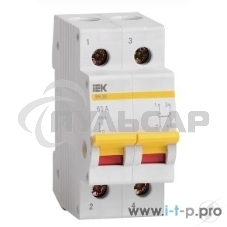 Выключатель нагрузки ВН-32 32А/2П ИЭК MNV10-2-032