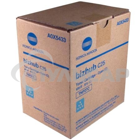 Картридж лазерный Konica-Minolta bizhub C25 синий TNP-27C