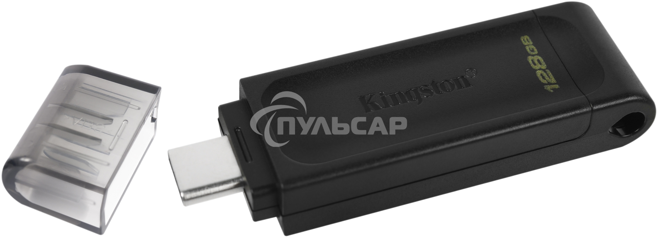 Флешка USB Kingston 128 Gb DataTraveler DT70 <DT70/128 Gb>, USB-C 3.2 Gen 1