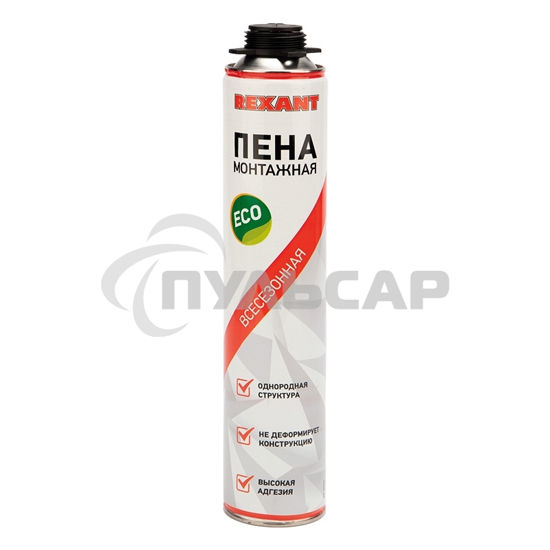 Пена монтажная всесезонная для пистолета 40 л Rexant eco