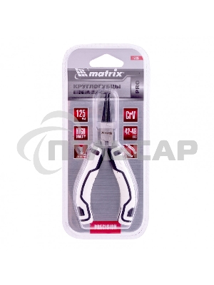 Круглогубцы Matrix Mini, 125 мм, авторазжим, PRO