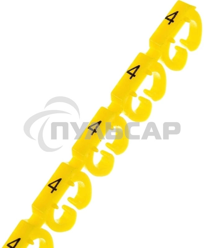 Клипсы Lanmaster LAN-MCC-NUM-SET-C6 для маркировки ПВХ6.5мм (упак.:100шт)