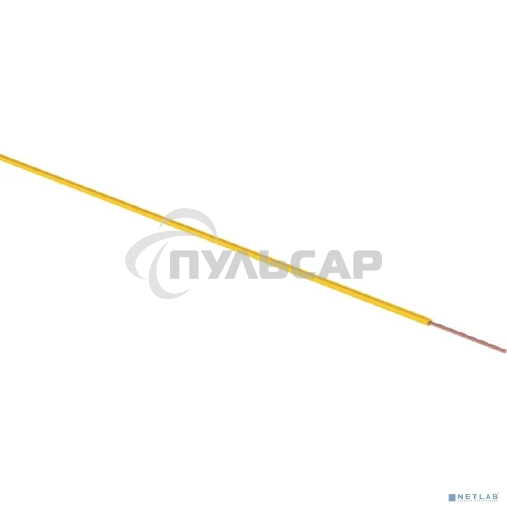 Провод ПГВА Rexant 1х2.50 мм², желтый, бухта 100 м