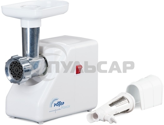 Мясорубка электрическая Ротор Макси ЭМШ 35/300-2 1500Вт белый