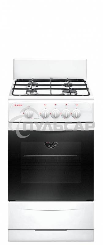 Плита газовая Gefest ПГ 3200-08 К33 белый, конфорок 4 шт, духовка 42 л, 50 см x 85 см x 53 см