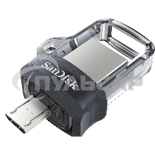 Флешка USB 32 Gb SanDisk Ultra Android Dual OTG, m3.0/USB 3.0, черный