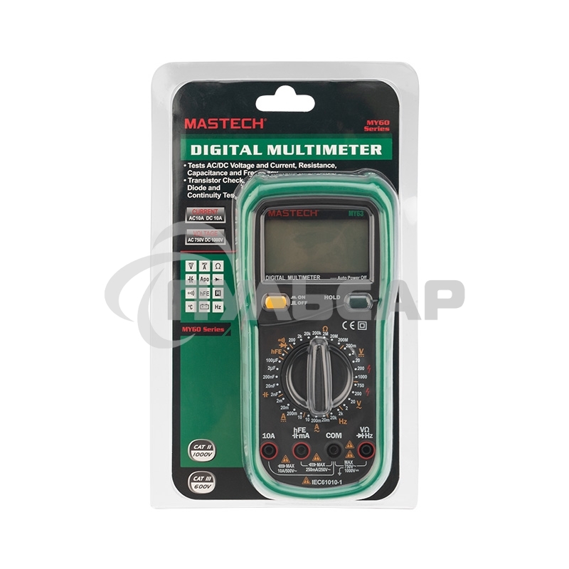 Универсальный мультиметр MY63N MASTECH