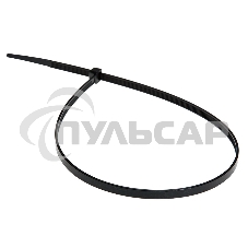 Хомут-стяжка кабельная нейлоновая Rexant 400 x4,8 мм, черная, упаковка 100 шт.