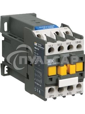 Контактор КМИп-11810 3п 18А 24В/АС3 1НО ИЭК KMD11-018-024-10
