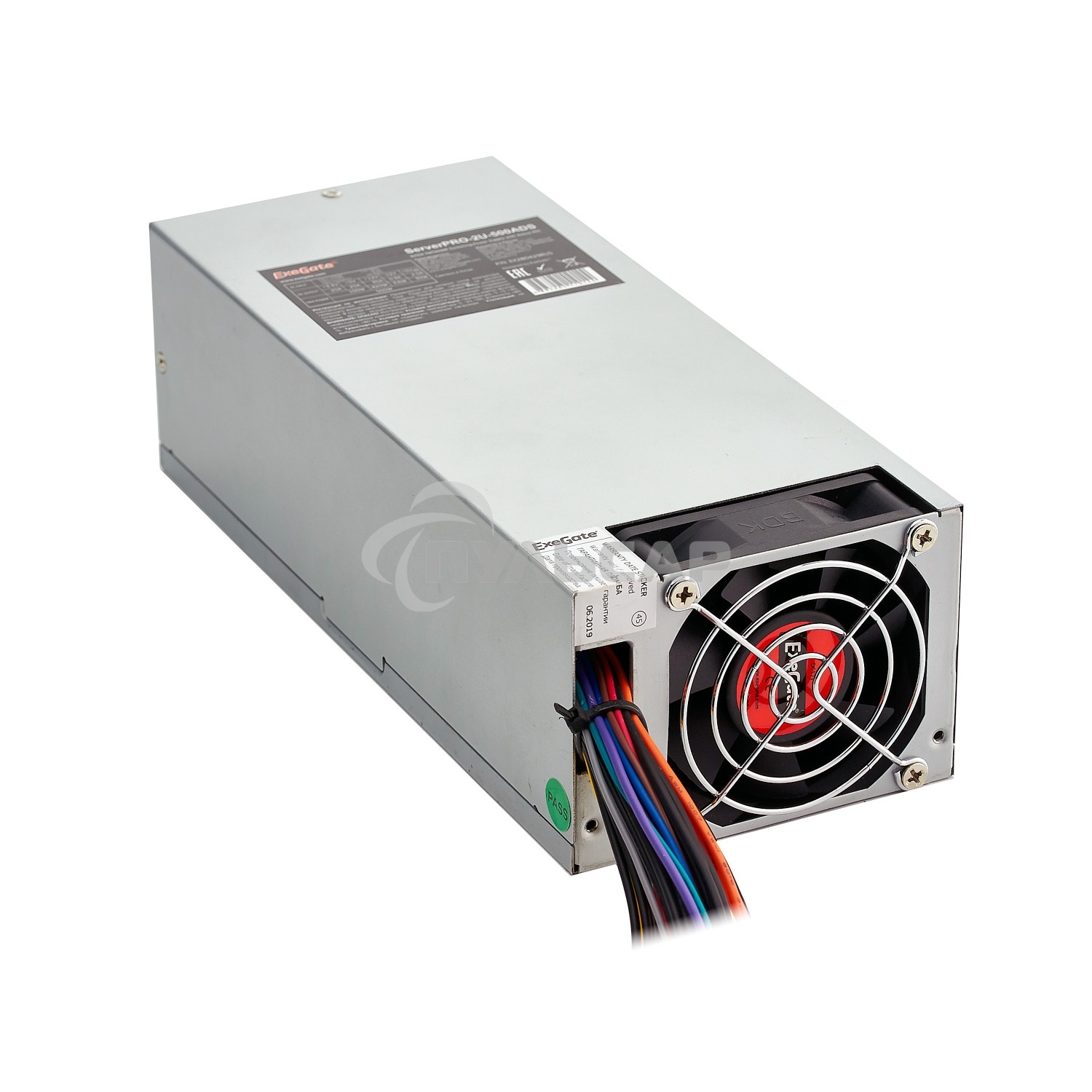 Блок питания серверный 700W ExeGate EX287879RUS ServerPRO-2U-700ADS APFC, для 2U, 6см fan, 24p, 2x8p, 5SATA, 3IDE