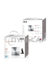 Оптический привод внешний ASUS SDRW-08U5S-U/SIL/G/AS/, dvd-rw, external