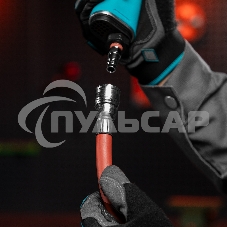 Шланг пневматический резиновый, 10x16мм, 24 бар, армированный, быстросъем, 10м STELS 57021