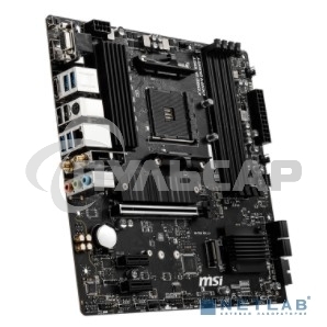 Материнская плата MSI B550M PRO-VDH, AM4, AMD B550, 4xDDR4, 4xSATA, 2xM.2, 1xPCI-E 4.0 x16, 2xPCI-E x1, 1xDP, 1xHDMI, 1xVGA, 1x 1Gb LAN, 2xUSB 2.0, 4xUSB 3.2 Gen 1, 3x3.5 мм, 7.1, Micro-ATX