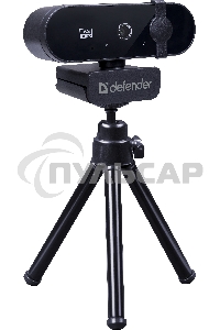 Веб-камера Defender G-lens 2580 черный (2МП, FullHD 1080p, MIC, 86,1°)