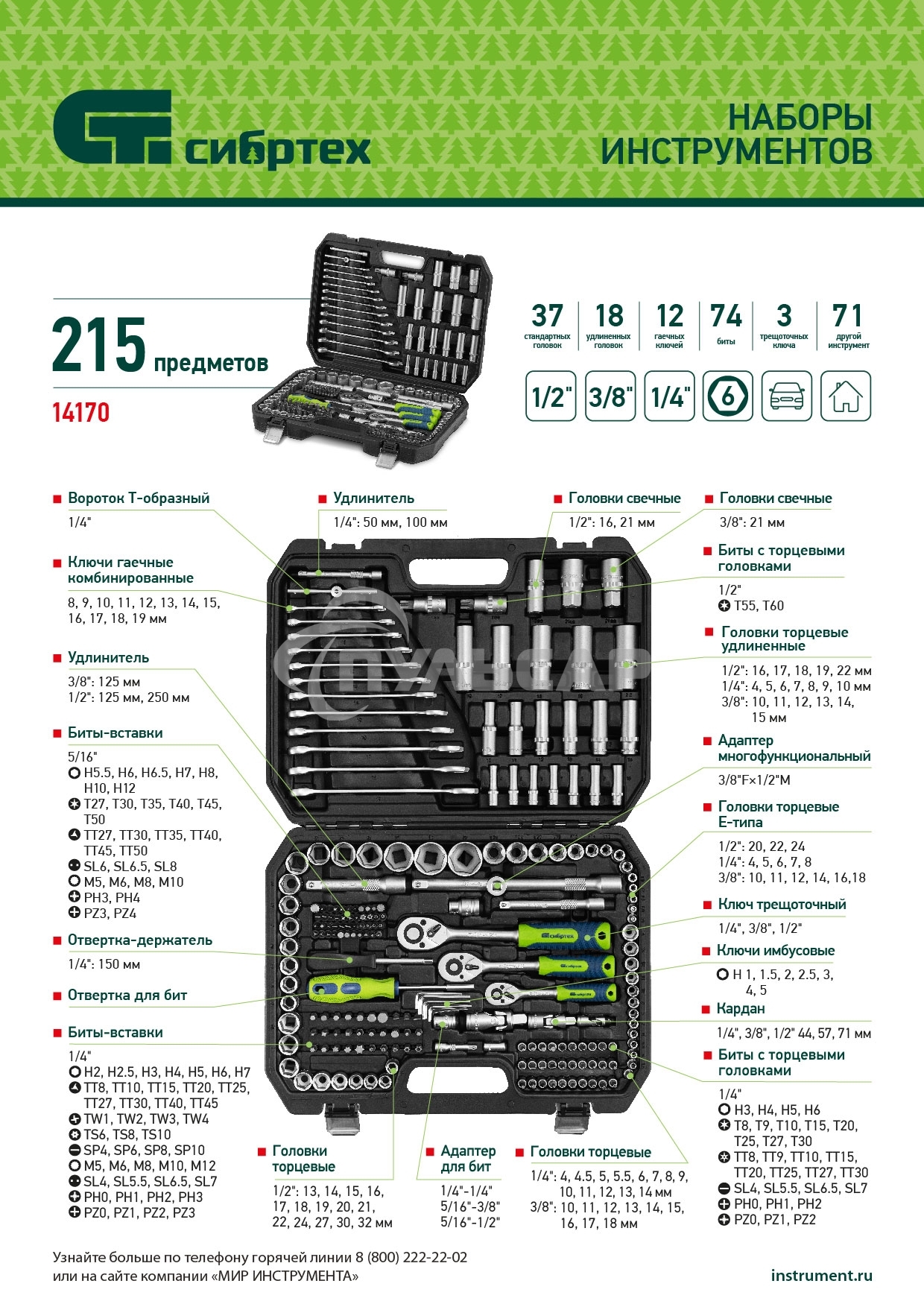 Набор инструментов, 1/2