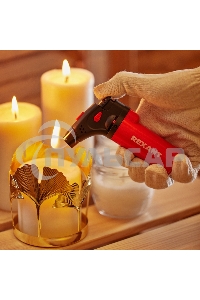 Турбо горелка GT-11, заправляемая, красная Rexant