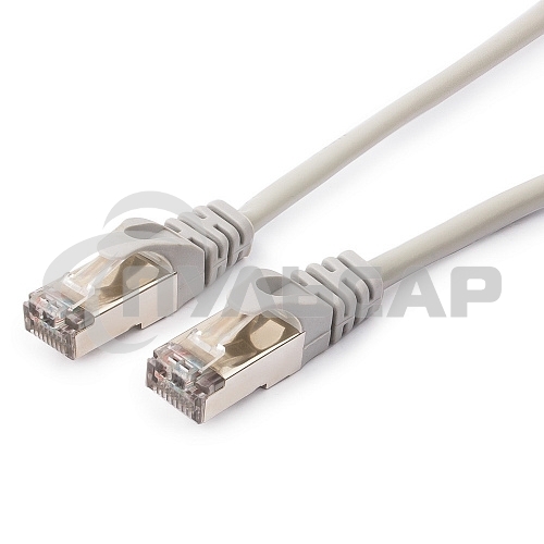 Патч-корд FTP Cablexpert кат.5e, 0.5м, литой, многожильный (серый)