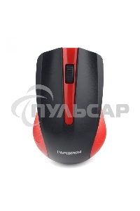 Мышь беспроводная Гарнизон GMW-430R красный, 1200 dpi, радиоканал, USB, кнопки - 3