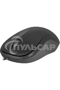 Мышь проводная Defender Patch MS-759 черный, 1000 dpi, USB, кнопки - 3