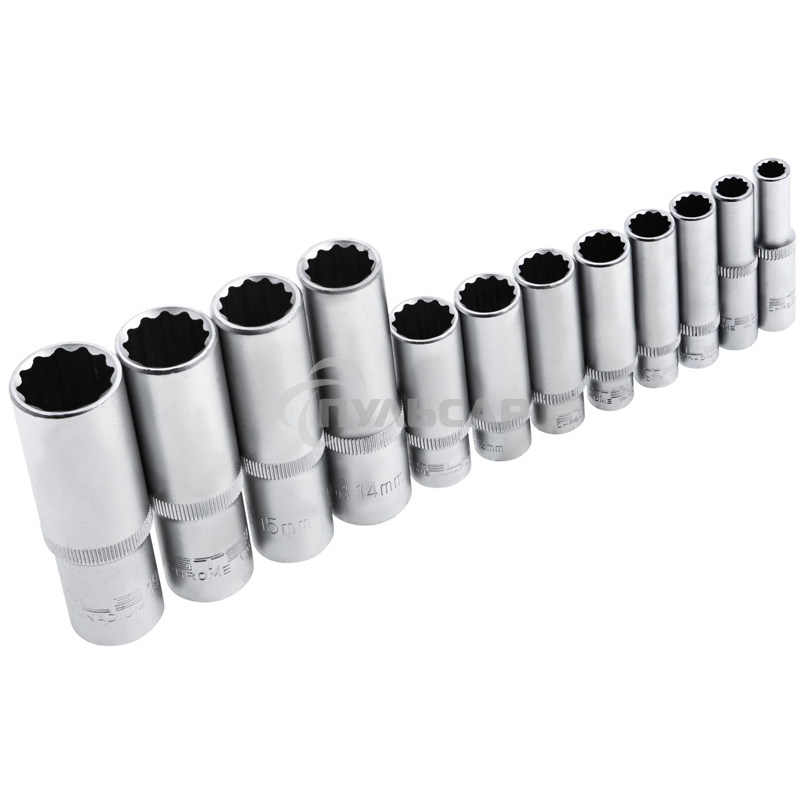 Набор инструментов Stels 94 предмета, 12 гранные головки 14118