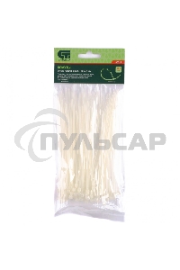 Хомуты, 150 х 2,5 мм, пластиковые, белые, 100 шт. Сибртех