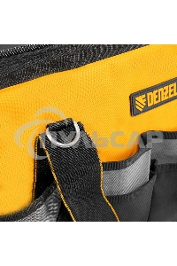 Сумка для инструмента Denzel 500х245х300 мм, 20 карман., съемный органайз. 10 карман., наплеч. рем.