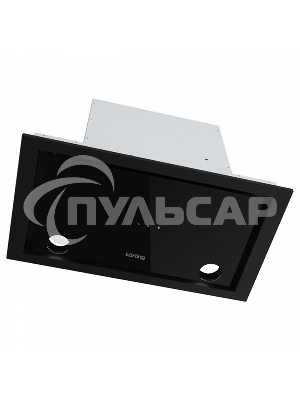 Вытяжка встраиваемая Korting KHI 6777 GN черный/черный, 52 см, 800 куб. м/ч, 52 дБ