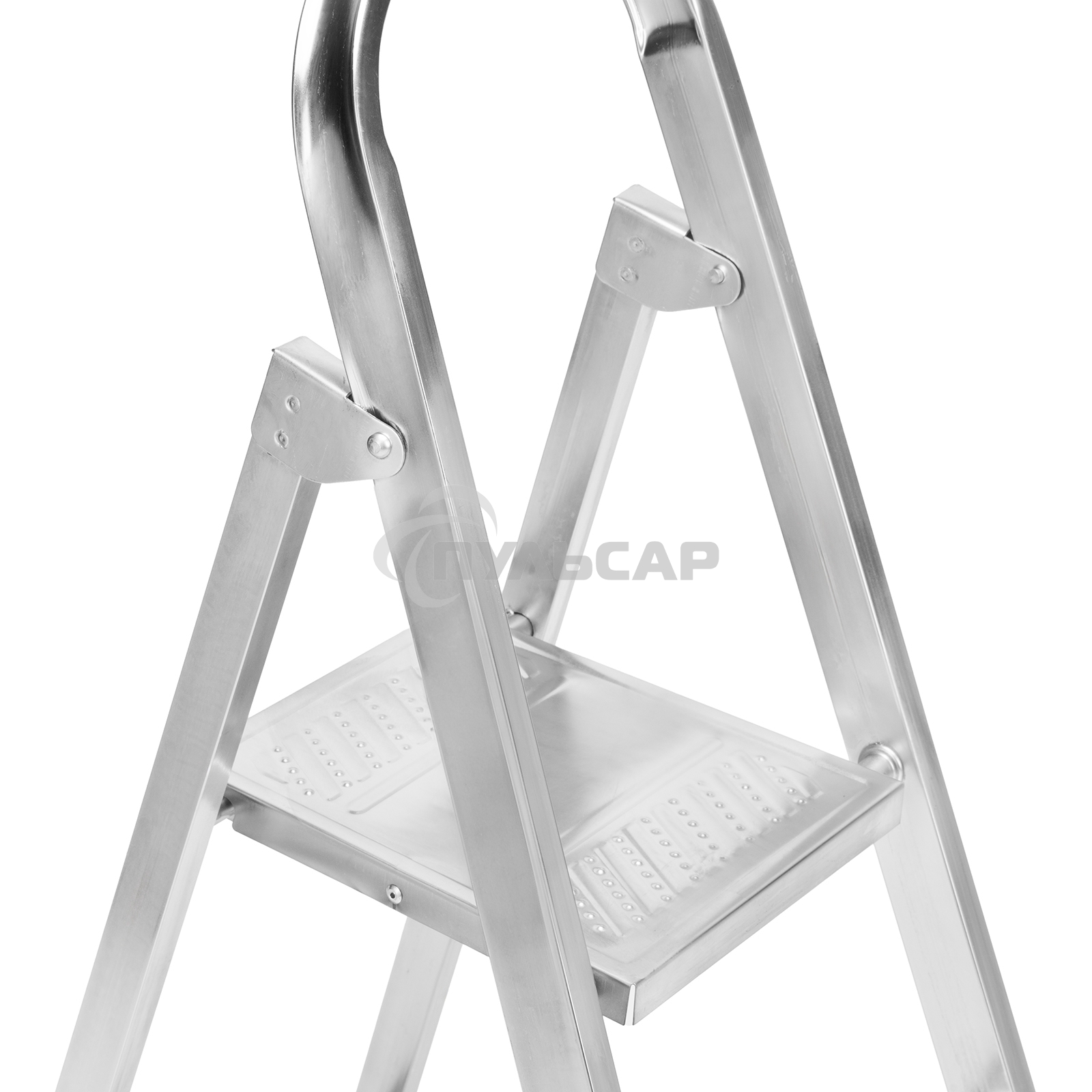 Стремянка Сибртех 3 ступени, стальная, оцинкованная