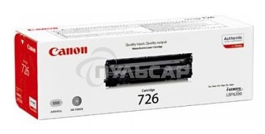 Картридж лазерный Canon Cartridge 726 (3483B002) черный (2100 стр.) для LBP6200d