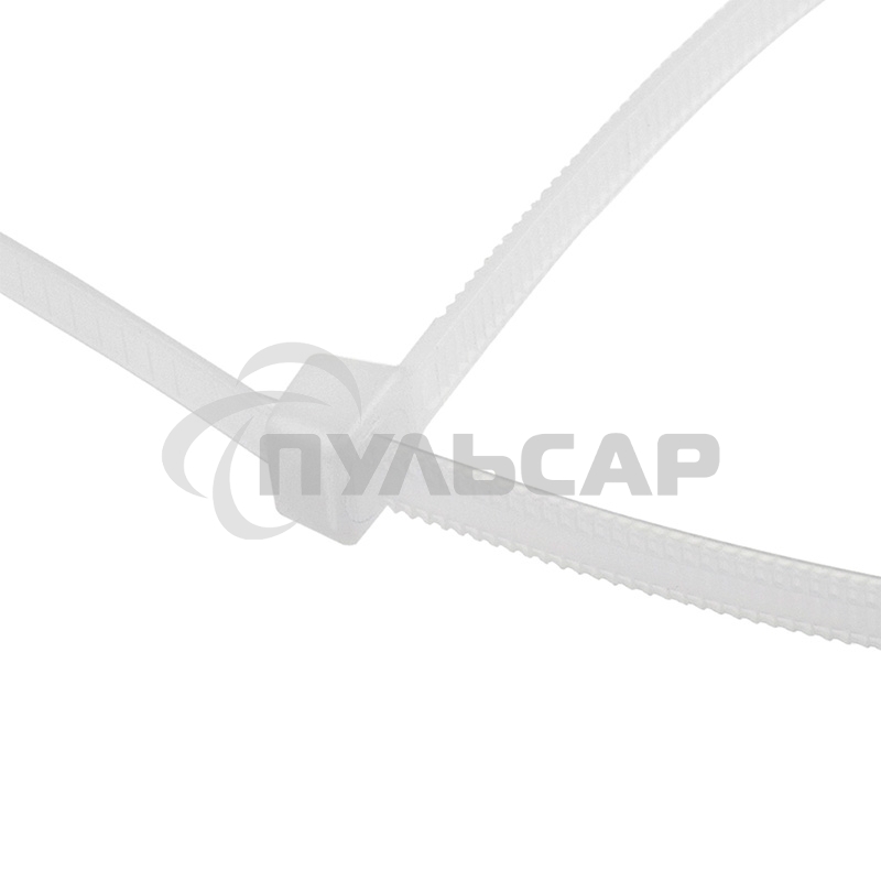 Хомут-стяжкa нейлоновая с тройным замком Rexant 300x3,6 мм, белая, упаковка 100 шт.