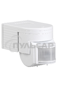 Датчик движения Iek LDD10-012-1100-001ДД 012 белый, макс. нагрузка 1100Вт, угол обзора 180град., дальность 12м, IP44, ИЭК