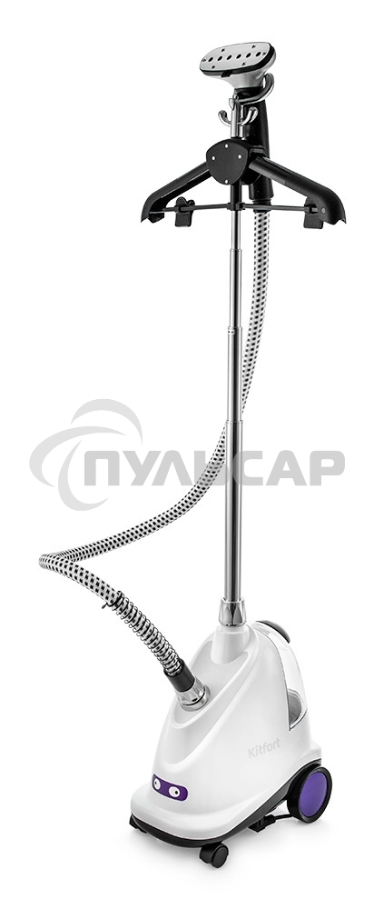 Отпариватель напольный Kitfort КТ-991 2200Вт белый/черный