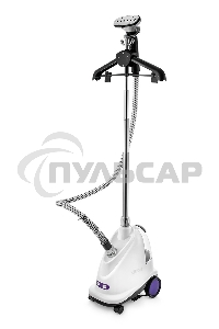 Отпариватель напольный Kitfort КТ-991 2200Вт белый/черный