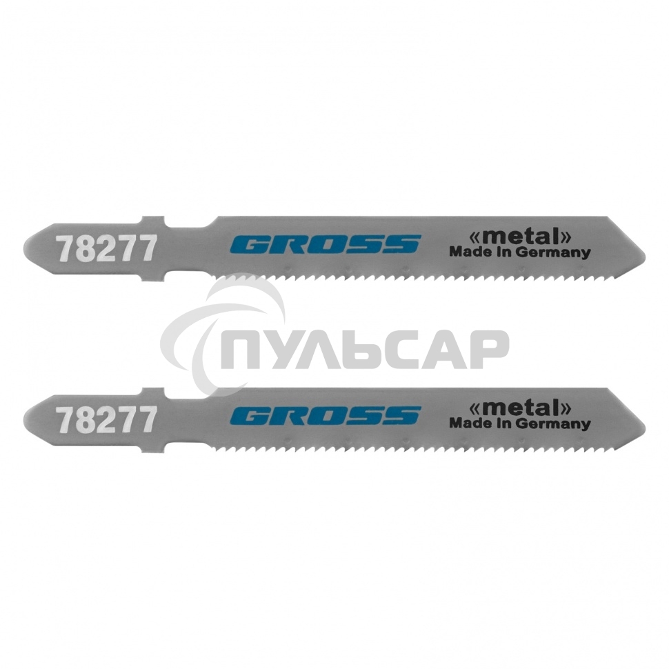 Полотна для электролобзика по металлу, 2 шт.( 3111 - T118A ) Gross