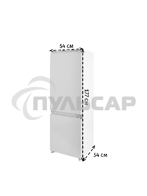 Холодильник Bosch Serie 4 KIN86AF3M8 белый двухкамерный 188/67л морозилка снизу