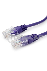 Патч-корд UTP Cablexpert кат.5e, 1м, литой, многожильный, фиолетовый