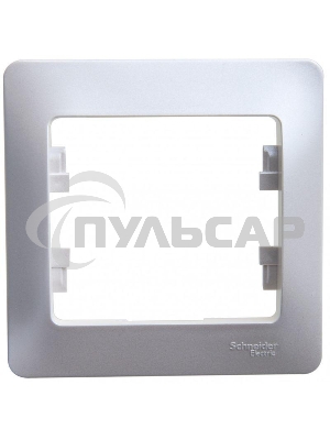 Рамка 1-м Glossa перламутр SchE GSL000601