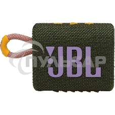 Портативная акустика JBL GO 3, зеленый