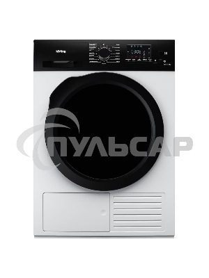 Сушильная машина Korting KD 69 IHP белый, 9 кг, сушка - тепловой насос, программ - 15, 59.6 x 85 x 64 см
