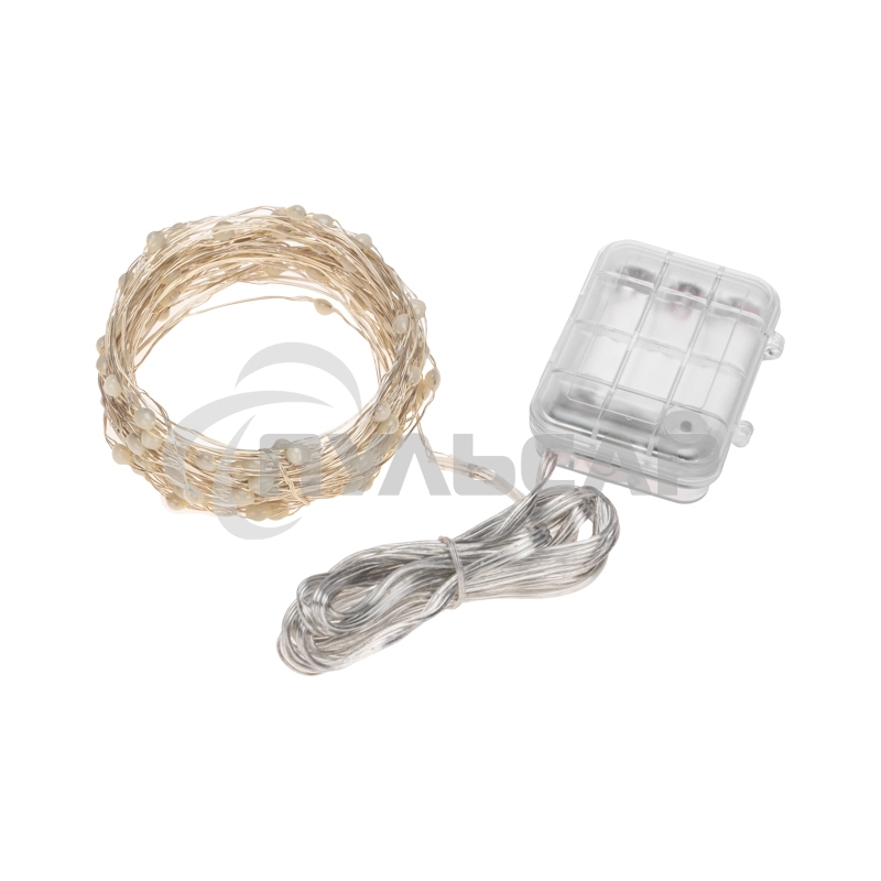 Гирлянда Neon-night Роса 10м, 100 LED, RGB, IP44, на батарейках 3хАА, с пультом 44 режима