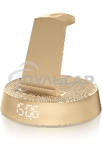 Портативная колонка BBK BTA1110 золотистый 10W 2.0 BT 10м 1800mAh