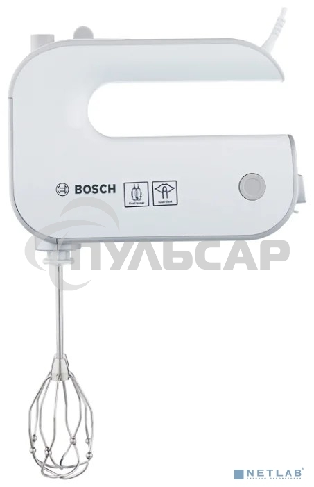 Миксер ручной Bosch MFQ4070 500Вт белый