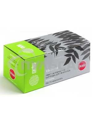 Картридж лазерный Cactus CS-TK360 черный (20000 стр.) для Kyocera Mita FS 4020/4020DN