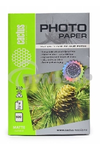 Фотобумага Cactus CS-MA6230500 матовая A6 230 г/м2 500 листов